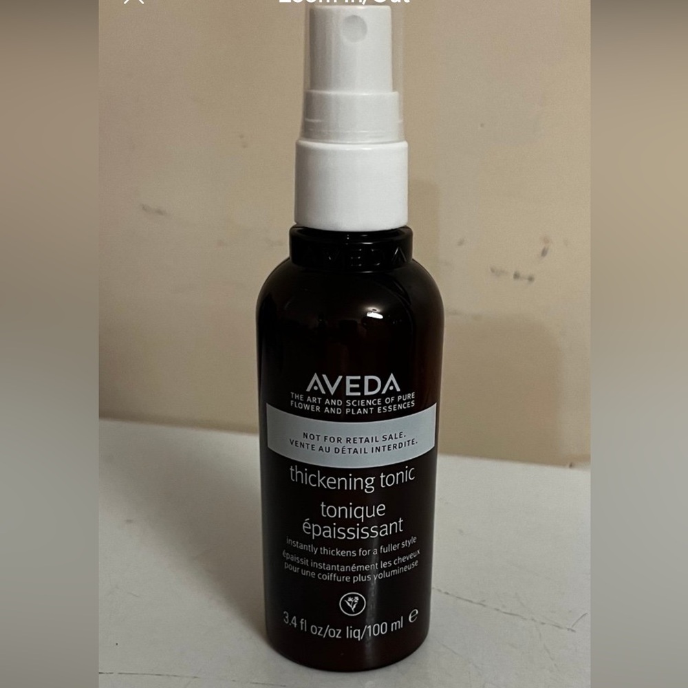 AVEDA Thickening Tonic 3.4 oz  in Rich Brown Bottle